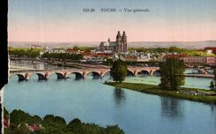 CPA Tours Vue Generale