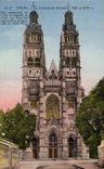 CPA Tours La cathedrale st Gatien 