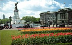 CPSM Buckingham Places London