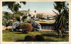 CPA Cannes Hotels Gardens
