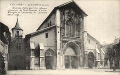 CPA Chambery the Cathedral Old Church of the Minor Brothers