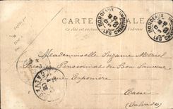 CPA Bordeaux Monument Of the Of Gironde ones