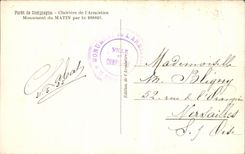 CPA en los defensores heroicos de Soldats De Francia de la patria y del taladro correcto de Compiegne Militaria