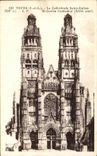 CPA Tours La Cathedrale Saint Gatien 
