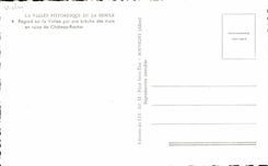 CPSM the Picturesque Valley Of Sioule Glance On the Valley By a breach of the walls in ruin of Castle Rock