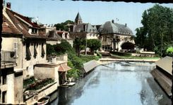CPSM Vierzon Edges of I' Yevre towards I' Auditorium