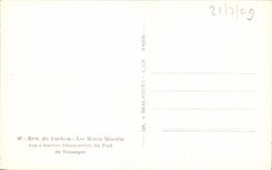 CPA Luchon the Cursed Mounts seen has notched joints I' notch of the Port of Venasque