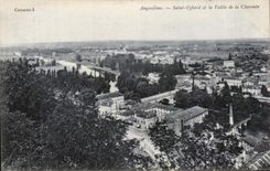CPA Angouleme Saint Cybard et la Vallee de la Charente