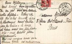 CPA Environs de Vichy Entree De La Grotte De l'Ardoisiere