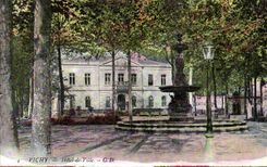 CPA Vichy Hotel De Ville