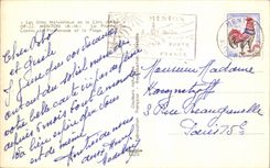 CPSM Menton the Swimming pool Of the Casino the Walk And the Beach