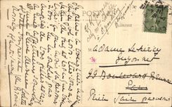 CPA Menthon the Castle Dents De Lenion And Route De Thones