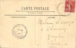 CPA Lake Annecy Duingt the Castle