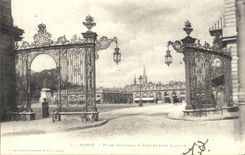 REPRO Nancy Place Stanislas Grilles Jean Lamour