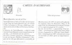 Puente del Saint Quentin de REPRO nuevos y calle de Fere