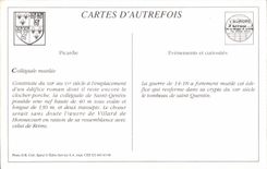 Panorama del Saint Quentin de REPRO del Saint Quentin con la basilica