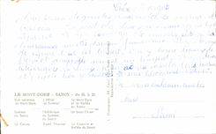 CPSM the Mount Gilds Sancy View the hotel