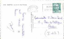 CPSM Nantes Le Jardin des Plantes