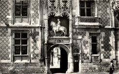 CPSM Blois Le Chateau Aile Louis XII