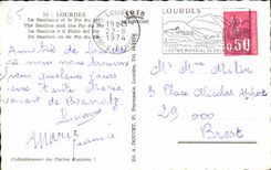 CPSM Lourdes Basillque and the Peak of Jer