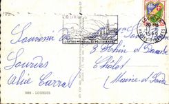 CPSM Of Lourdes Swallows