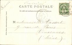 CPA Diablerets Cascades of the Swiss Torrent