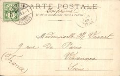 CPA Sepey et le Mont d'or Suisse