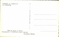 CPA Falls of I' Ardeche the Cathedral