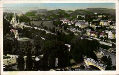 CPA Lourdes the Basilica and the Bridge St Michel