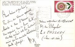 CPSM Marvellous Sites Of the Dimension Of Azure Menton View on the city