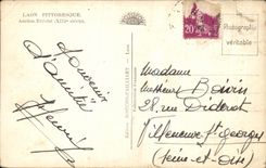 Picturesque CPA Laon Old Eveche