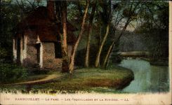 CPA Rambouillet the Park Shells And the River