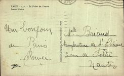 CPA Paris the Palate of Louvre De luxe hotel