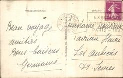 CPA Bordeaux the Large Theater