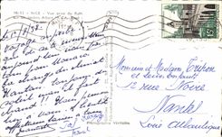 CPA Nice Seen from of Ruhl on the gardens Albert 1st