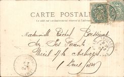 CPA Thouars the Church St Medard