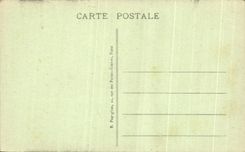 CPA Saumur the Castle interior Court