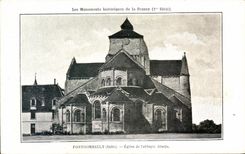 Iglesia de CPA Fontgombault de la abadia del Apse