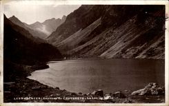 CPA the Pyrenees Surroundings De Cauterets the Lake Gaube