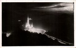 CPA Lourdes the Illuminee Basilica