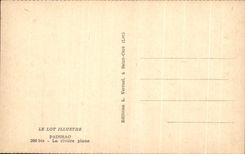 CPA Le Lot Illustre Padirac La Riviere Plane