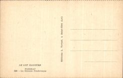 CPA Le Lot Illustre Padirac La Grande Pendeloque