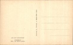 CPA Le Lot Illustre Padirac La Debarcadere