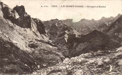 CPA the Mount Gilds Falls Of Hell