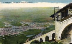 CPA Lourdes Seen from Of the top of the Peak Of Jer