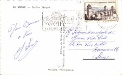 CPA Vichy Sevigne House