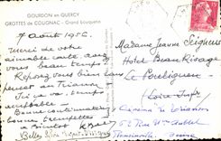 CPSM Gourdon en Guercy Grottes de Cougnac Grand bouquetin