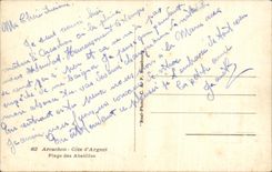 CPSM Arcachon dimensiona la playa del dinero de Abatilles