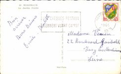 CPSM Bordeaux the Public garden