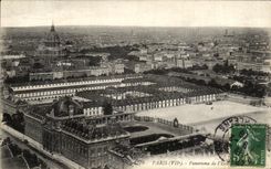 CPA Paris Panorama of the Military academy